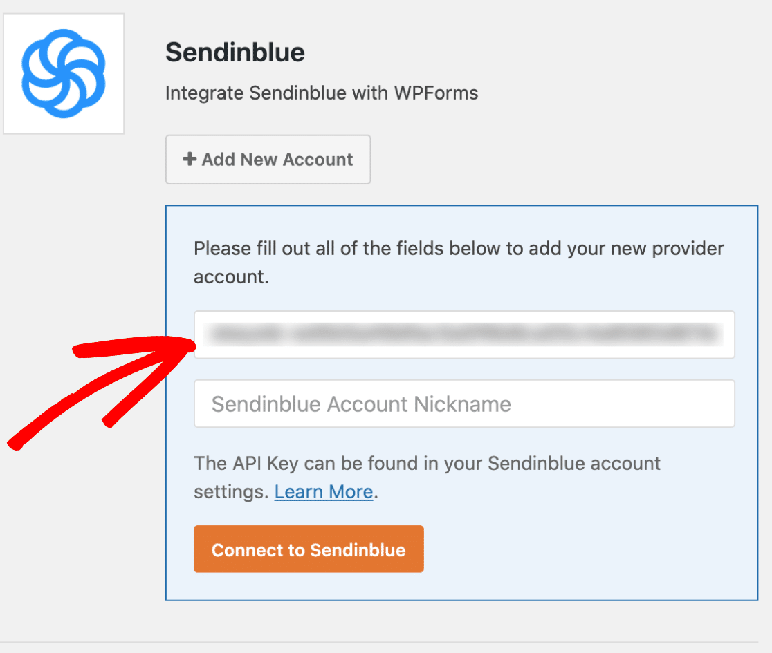 Setarea API în Sendinblue