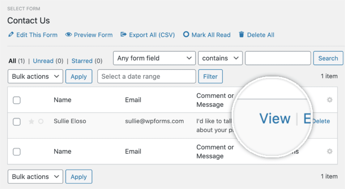 monitorare il traffico del sito web wordpress e visualizzare i dettagli della voce