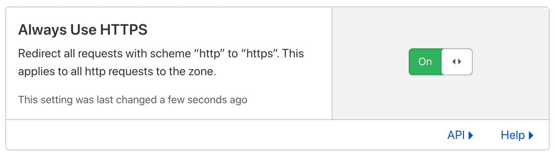 ใช้ HTTPS ใน Cloudflare . เสมอ