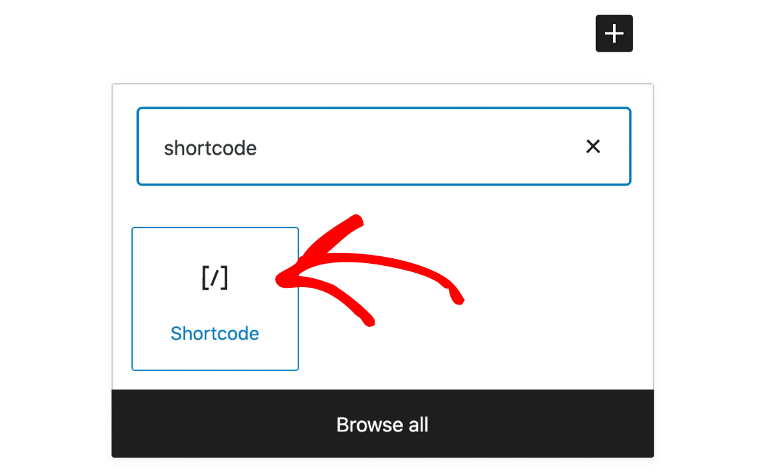 Shortcode-Block