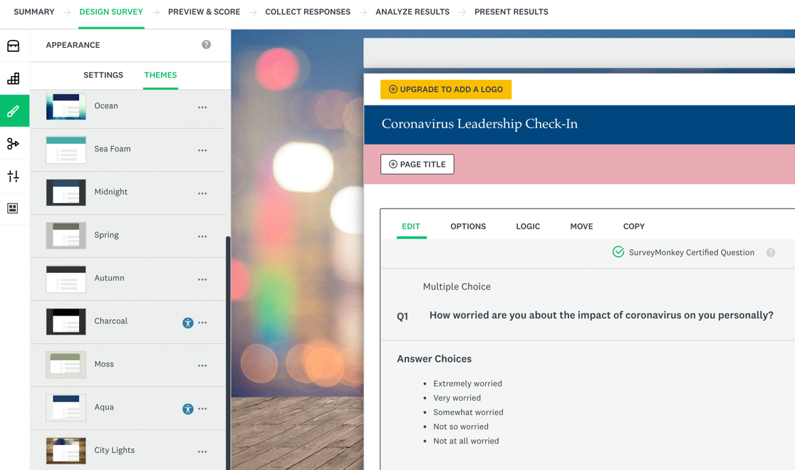 แม่แบบ SurveyMonkey