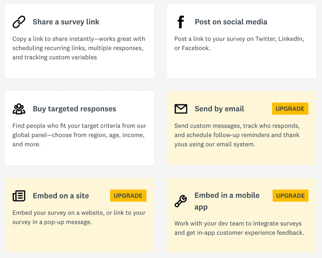 تضمين SurveyMonkey WordPress