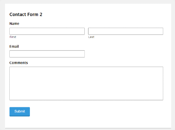 Gravity-Forms-Form-Önizleme