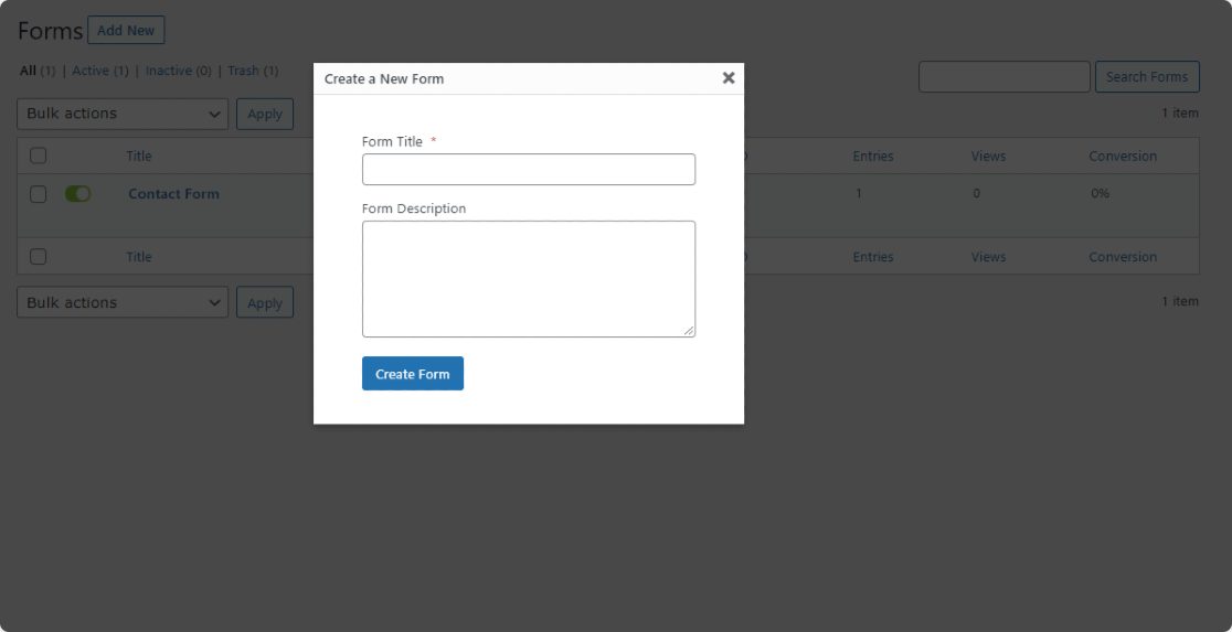 Tworzenie form grawitacyjnych