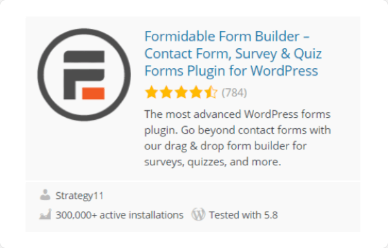 formidable-forms-free-version