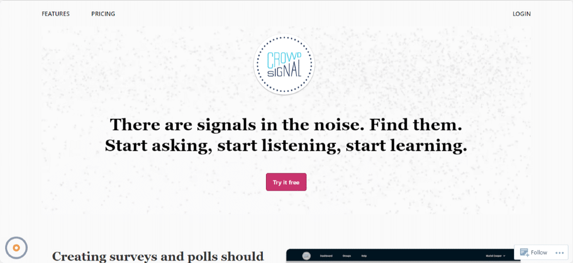 CrowdSignal-Encuestas-y-Calificaciones.