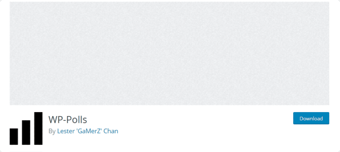 Plugin gratuito de votación de wordpress: WP-Polls