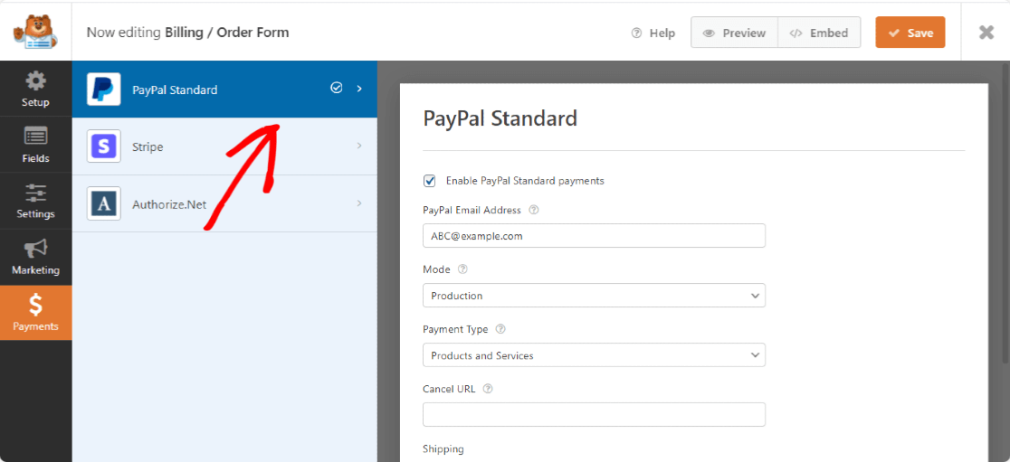 paypal-payment-option-for-online-form