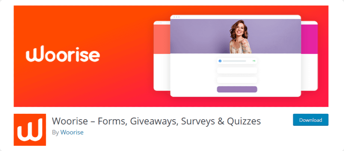 Woorise - plugin giveaway gratis untuk membuat kontes online