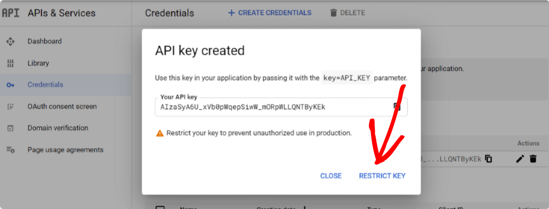 kısıtlama-api-key