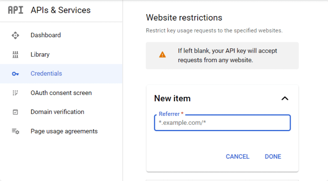 site-restrictions