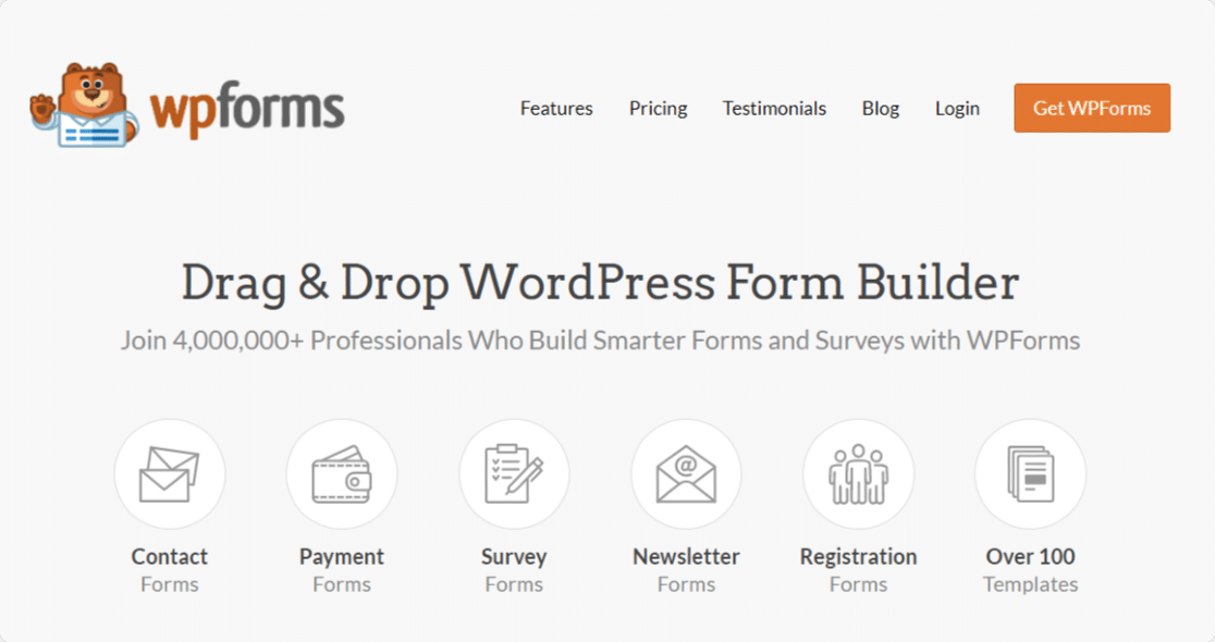 المراقبون مقابل القرد البريدي: wpforms